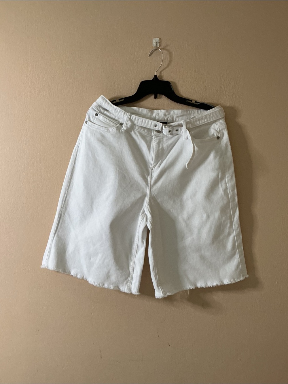 Simply Vera Vera Wang White Denim Shorts